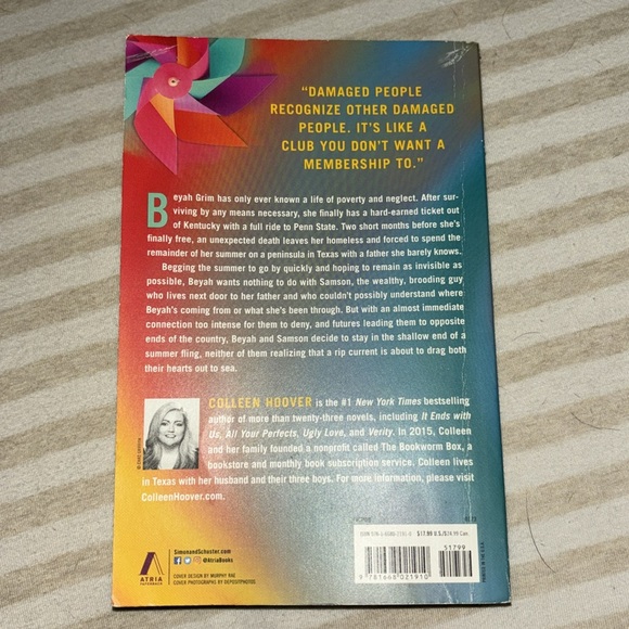 Heart Bones Colleen Hoover Book - Picture 4 of 4